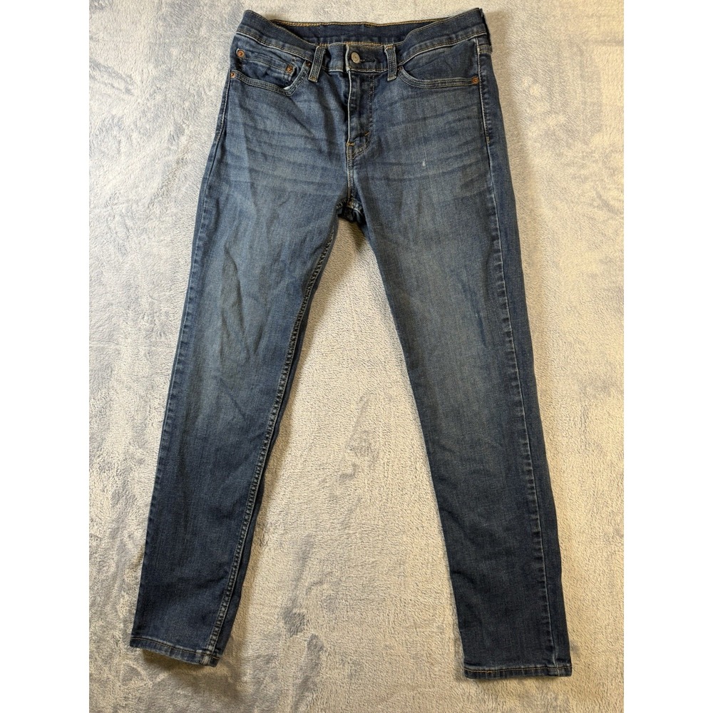 Levis 511 Slim Fit Jeans Mens 31x32 Dark Wash Blue Stretch Denim 31x30 #3141